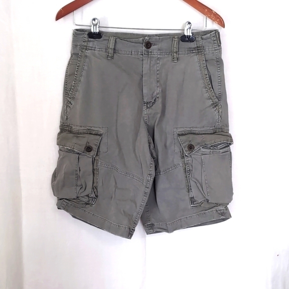 American Eagle Outfitters Other - American Eagle Grey Longer Length Cargo Short Size 29